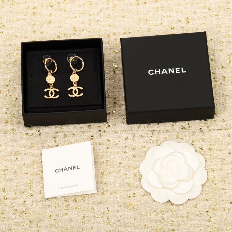 Ch*el earrings